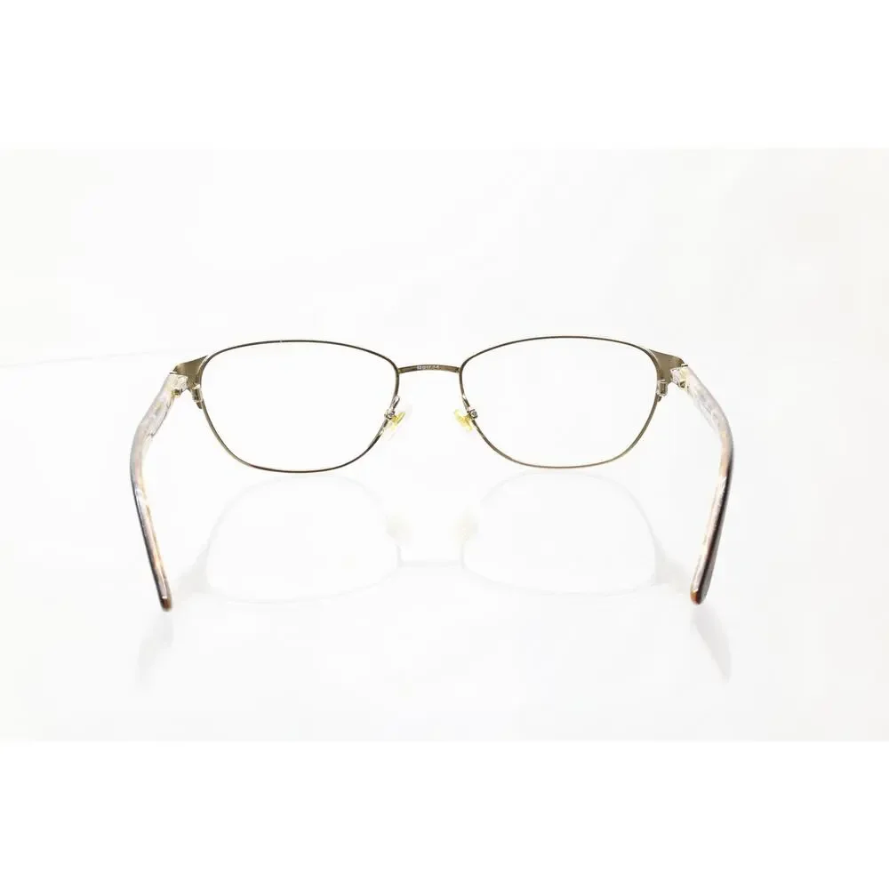 Liz Claiborne L639 TUI Gold/Brown 53-17-135 Eyeglasses FRAMES ONLY - FAIR - READ